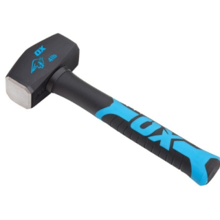 Ox-T081304 Ox Trade Fibreglass Handle Club Hammer - 4 Lb